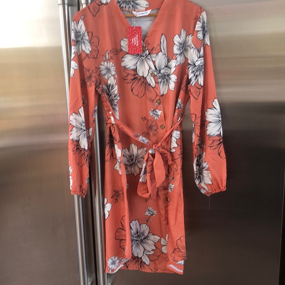 Pat Pat. Asian inspired dress